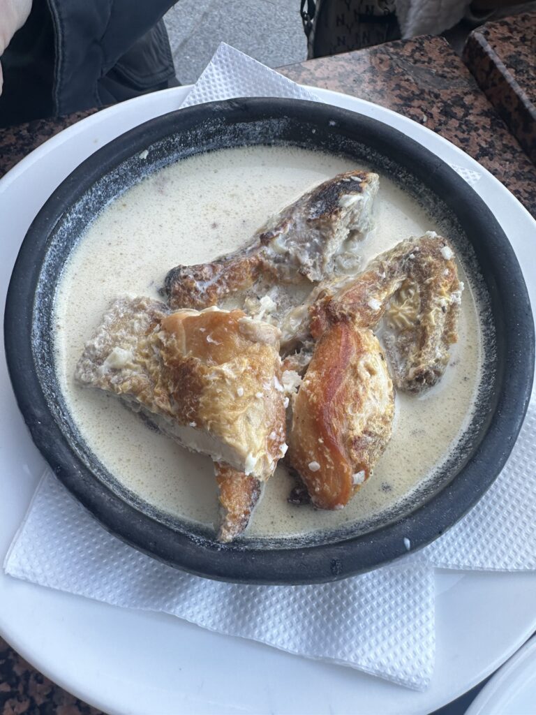 shkmeruli dish #shqmeruli #georgainfood